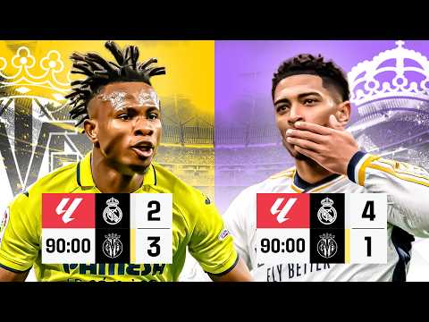 REAL MADRID vs VILLARREAL CF: Los PARTIDOS MÁS EPICOS | LALIGA 2015-2025