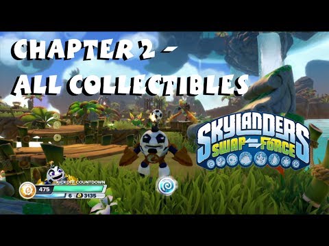 Skylanders Swap Force - Chapter 2 All Collectibles Cascade Glade
