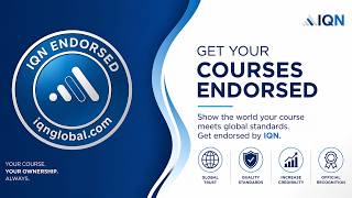 IQN Endorsement | Get International Recognition for Your Courses