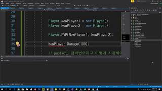 [C# 강의 14화] static 함수 & static class