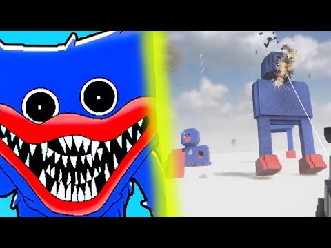 Full Destructible Many Huggy Wuggy in Teardown! - Teardown Mods