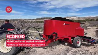 ID DAVID ECOFEED Trailed Manure Spreader youtube thumbnail 5
