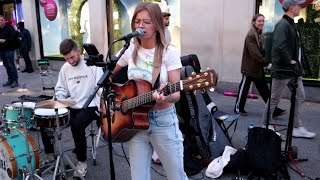 ABBA (SOS) Brilliantly Performed by Zoe Clarke & Band on Grafton Street