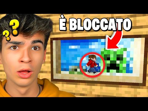 Ho TROLLATO il MIO AMICO INTRAPPOLANDOLO in un QUADRO in Minecraft...