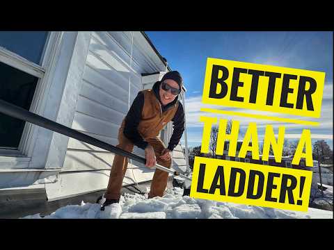 True Temper Roof Rake: Stop Ice Dams Before They Start!