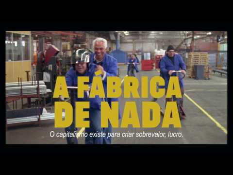A fábrica de nada - Trailer