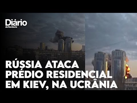 Vídoe Explosão Prédio Kiev