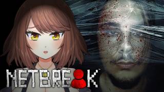 【ホラー】難易度が高すぎる知能がめちゃくちゃ高いホラーゲームで遊んでみる！！！(詰みゲーになりました👻)「Netbreak」【Akino】