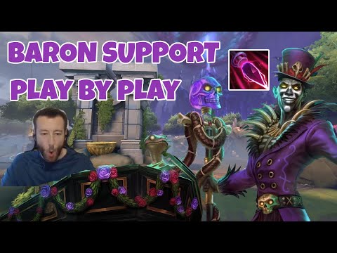 PLAY BY PLAY BARON SUPPORT A-Z - Top 3 mage support in Season 10