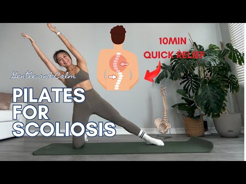10 min Scoliosis Pilates (Spine-Friendly!)