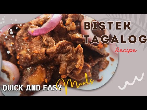 Filipino Beef Steak Recipe at Home #food #beef #filipinofood