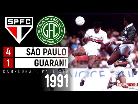 São Paulo 4x1 Guarani - 1991 - THROWING IN ZÉ TEODORO AND BIRO BIRO'S BUGRE AND ONE FOOT IN THE F...