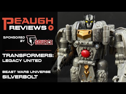 Video Review: Transfomers Legacy United - Voyager Class Beast Wars Universe SILVERBOLT