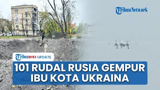 Ibu Kota Ukraina Bak Neraka! 101 Drone Rusia Gempur Kyiv 2 Hari Berturut-turut, 3 Orang Tewas