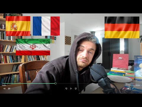 How I learn Persian, Spanish, German & French in May 2022