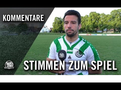 Die Stimmen zum Spiel | TSG Neu-Isenburg - Spvgg. Neu-Isenburg (Viertelfinale, Kreispokal Offenbach)