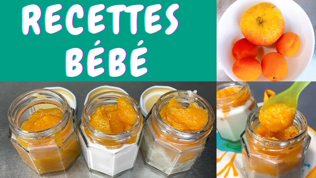 Recettes Bébé l 3 idées de Compote pour bébé