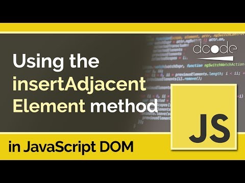 Document createElement Javascript DOM
