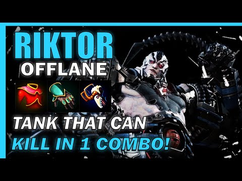 TANK but I can still 100 TO 0 YOU IN ONE COMBO! - Predecessor Riktor Offlane Commentary Gameplay