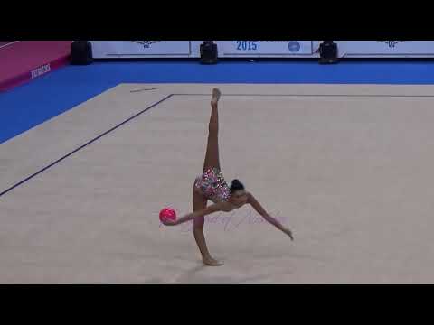 Varvara FILIOU (GRE) ball - 2015 Stuttgart worlds Qualifs