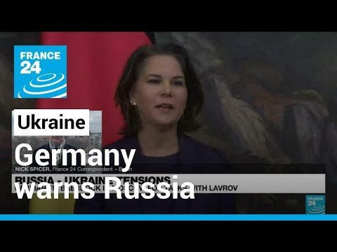 Germany says Russia will pay price if it moves on Ukraine • FRANCE 24 English
