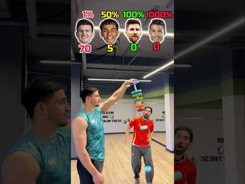 🏃 SPEED CHALLENGE: FOOTBALLERS VS DISCS! ⚽💿🏆