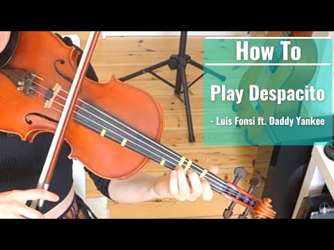 DESPACITO (how to play) | SUPER Easy Violin Tutorial for BEGINNERS