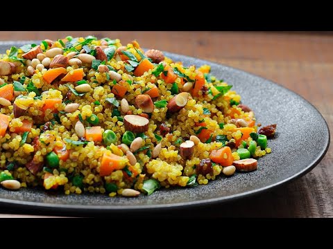 Curry Flavoured Quinoa Bowl (Plant-Based) 🥘 Blending Traditional Indian and South American Cuisine