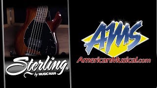 Video thumbnail for Sterling by Music Man Stingray Ray35QM Overview - Sterling by Music Man StingRay Ray35QM Bass Guitar by American Musical Supply