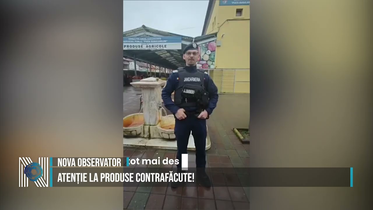 Atenție la produse contrafăcute!