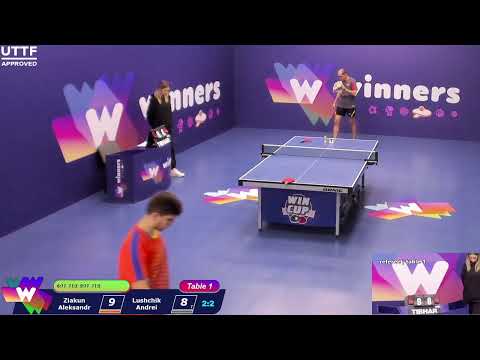 WINners CUP table 1 17.12  Ziakun Aleksandr - Lushchik Andrei 12:00