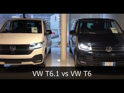 VW Multivan T6 vs T6.1