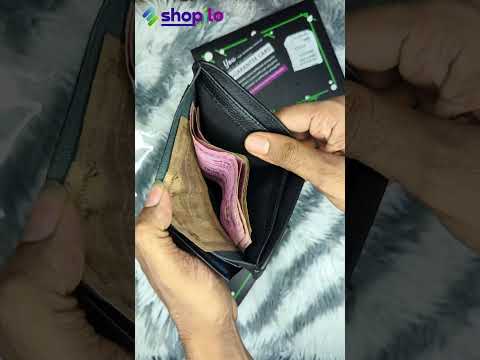 Genuine Leather Loop Short Wallet video thumbnail