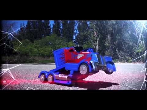 RC Toy Transforming Robot Remote Control Truck with One Button Transform