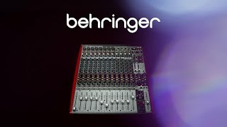 Video thumbnail for Behringer Xenyx UFX1604 Premium 16-Input 4-Bus Mixer | Gear4music demo by Gear4music Guitars
