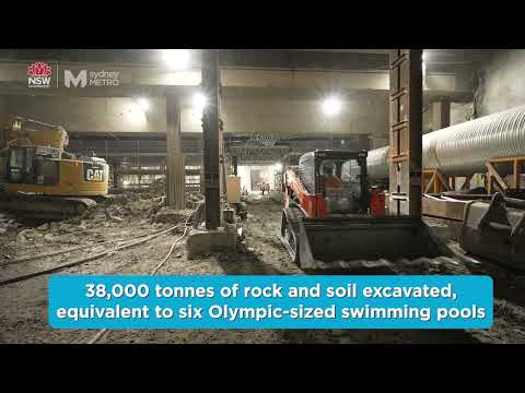 Sydney Metro: Central Walk pedestrian concourse opens