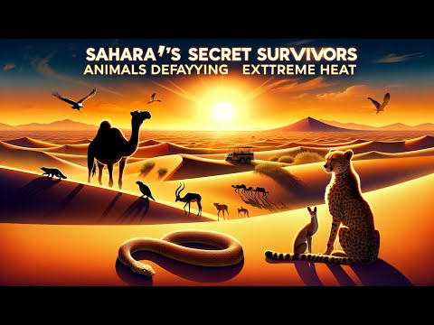 Sahara's Secret Survivors: Animals Defying Extreme Heat 🌡️- Part 2
