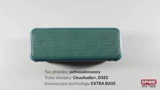 SONY SRS XB3 – bezprzewodowy głośnik bluetooth z niesamowitym bassem