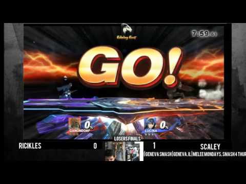 Geneva Smash 36 - Rickles (Ganon) Vs. Scaly (Lucina, Robin) SSB4 Losers Finals