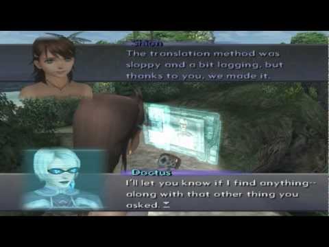 Xenosaga III HD Cutscene 009 - A Conversation (Pedea Island) - ENGLISH