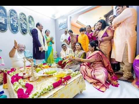 Keerthi & Aneesh engagement traditional video