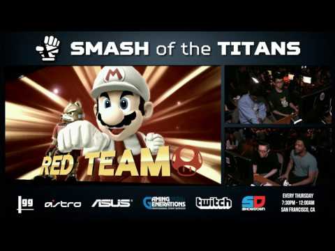SoTT #34 Teams - Winner Semis: Krustol & Pbody (Mario & Fox) vs Nitro & Shaky (Pikachu & Ness)