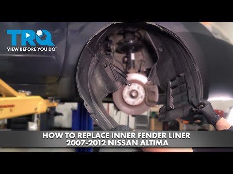 How to Replace Inner Fender Liner 2007-2012 Nissan Altima