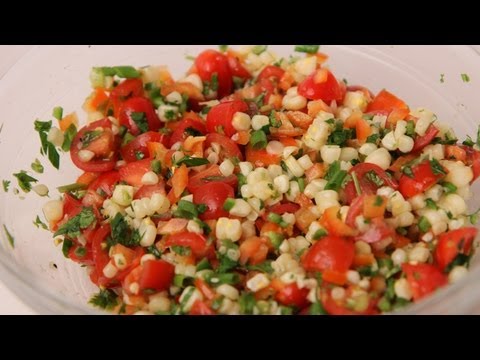 Summer Corn Salad Recipe - Laura Vitale - Laura in the Kitchen Episode 429
