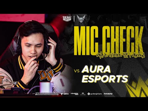 KEKOMPAKAN TIM DEWA DI DEBUT MPL ID S12 | MIC CHECK DEWA VS. AURA WEEK 1