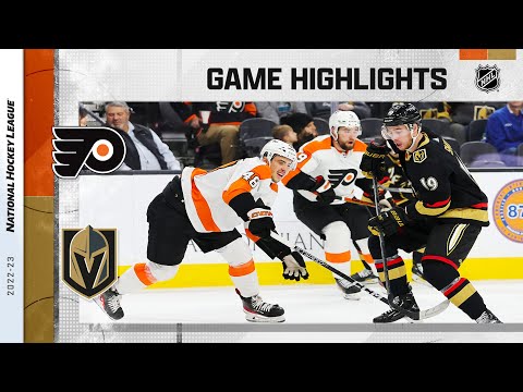 Flyers @ Golden Knights 12/9 | NHL Highlights 2022