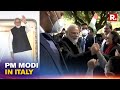 PM Narendra Modi Gets A Rousing Welcome In Italy Interacts With Indian Diaspora