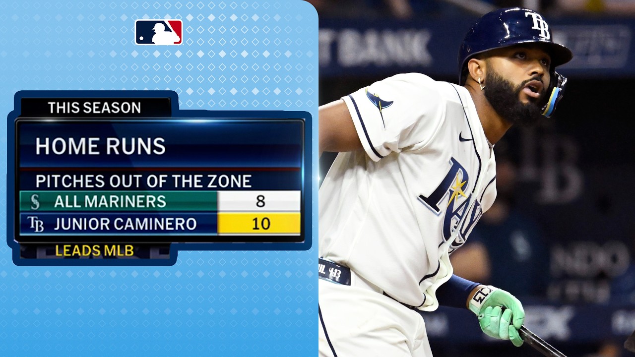 Caminero keeps on CRUSHING! 💥 Junior Caminero goes OPPO for the Tampa Bay Rays! 🔥 | MLB Highlights
