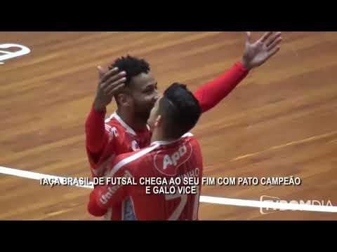 Final da Taça Brasil de Futsal:  Pato Futsal  4 x 2 Atlântico