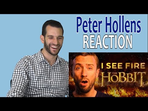 VOCAL COACH reacts to PETER HOLLENS singing "I SEE FIRE"